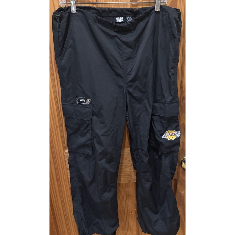 NBA Los Angeles Lakers Cargo Track Pants Black Unisex Small